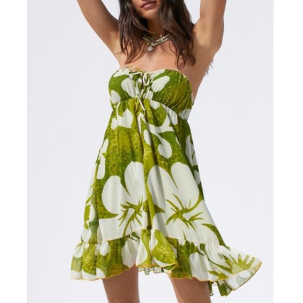 Urban Outfitters Strapless Babydoll Dress